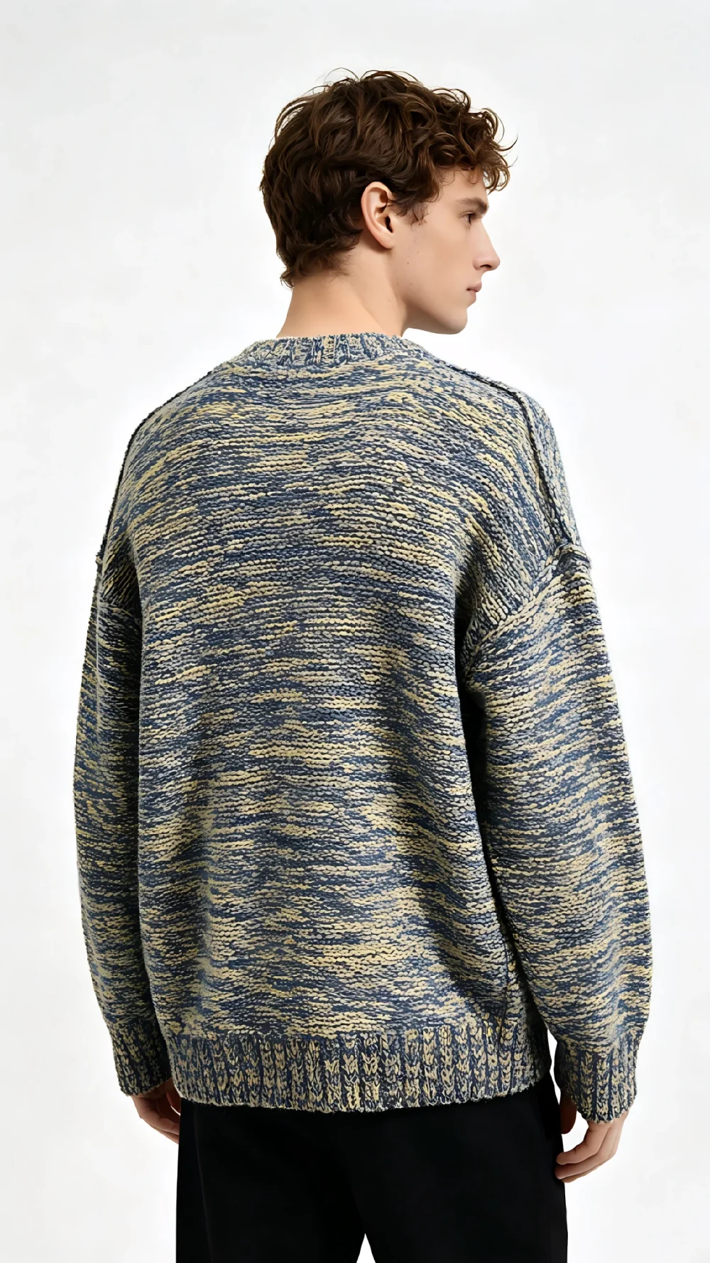 Retro Cityscape Graphic Knit Sweater (3)