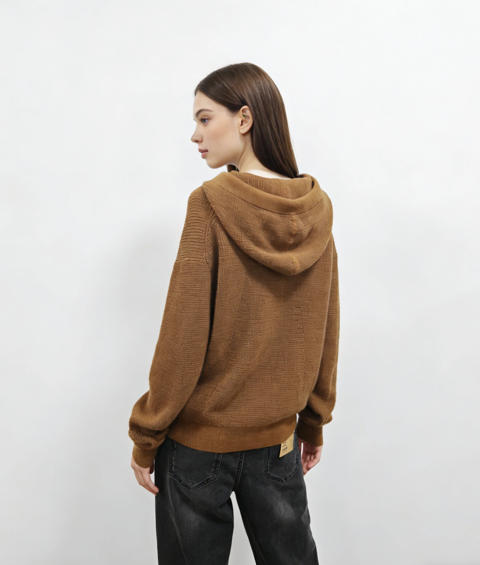 Wool-Cashmere Blend Knit Hoodie 3 Wool-Cashmere Blend Knit Hoodie - Image 3