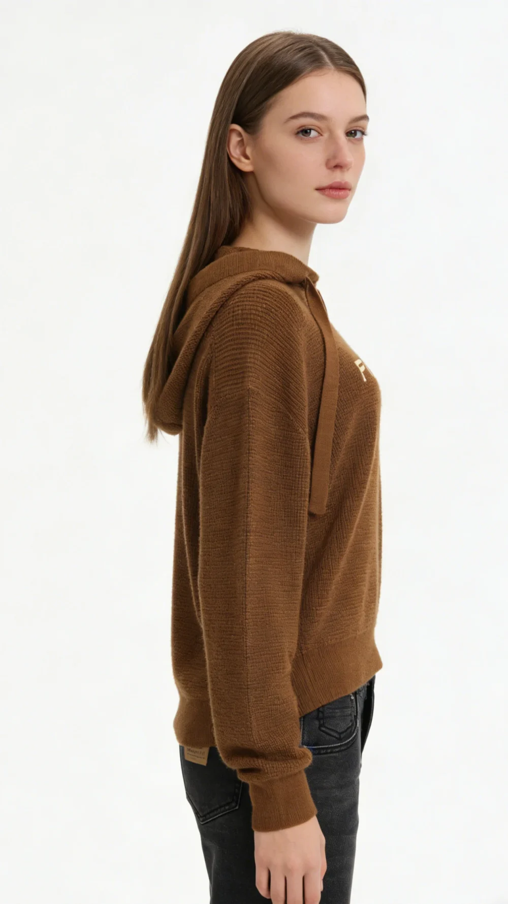Wool-Cashmere Blend Knit Hoodie (3)