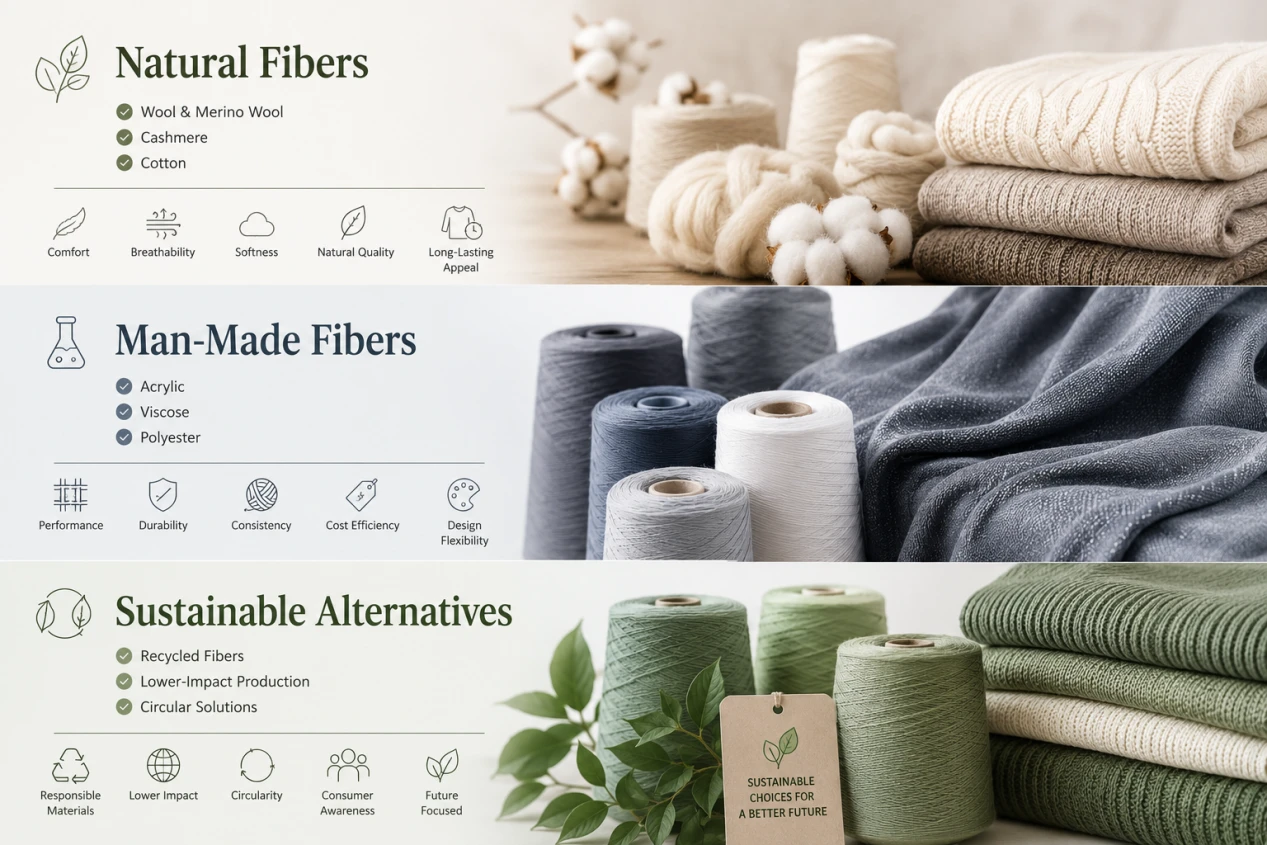 Sample & Design Support 5 2. Understanding Today's Knitwear Materials