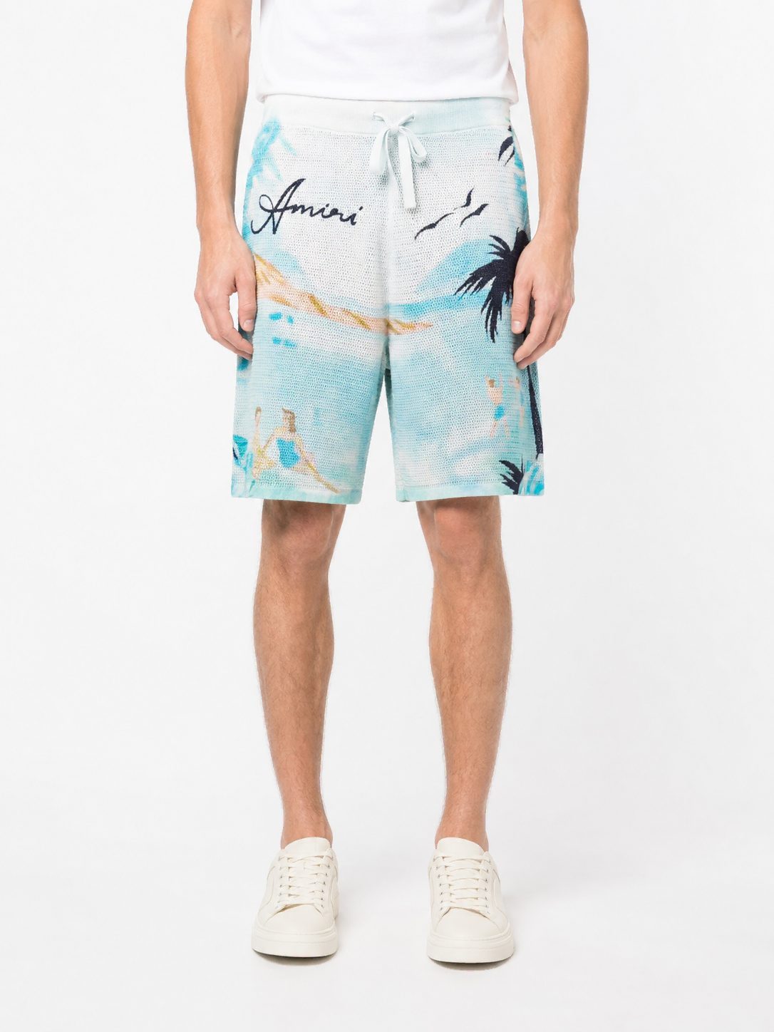 Men’s Tropical Knit Shorts 1 Men’s Tropical Knit Shorts