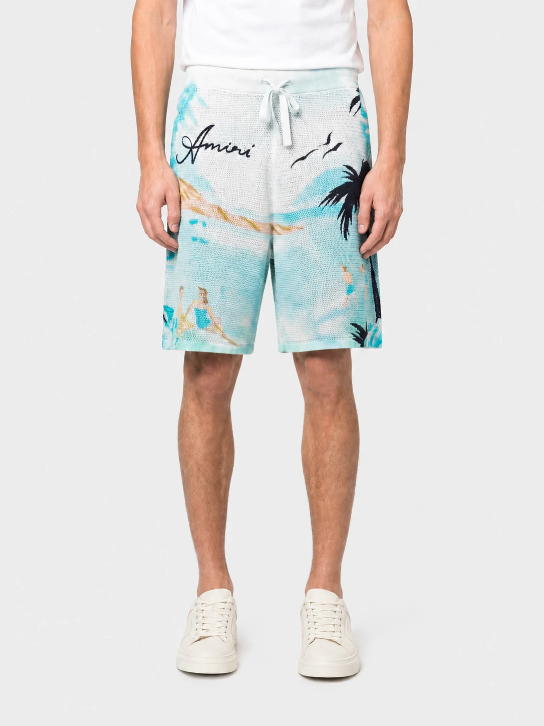 Men’s Tropical Knit Shorts 1 Men’s Tropical Knit Shorts