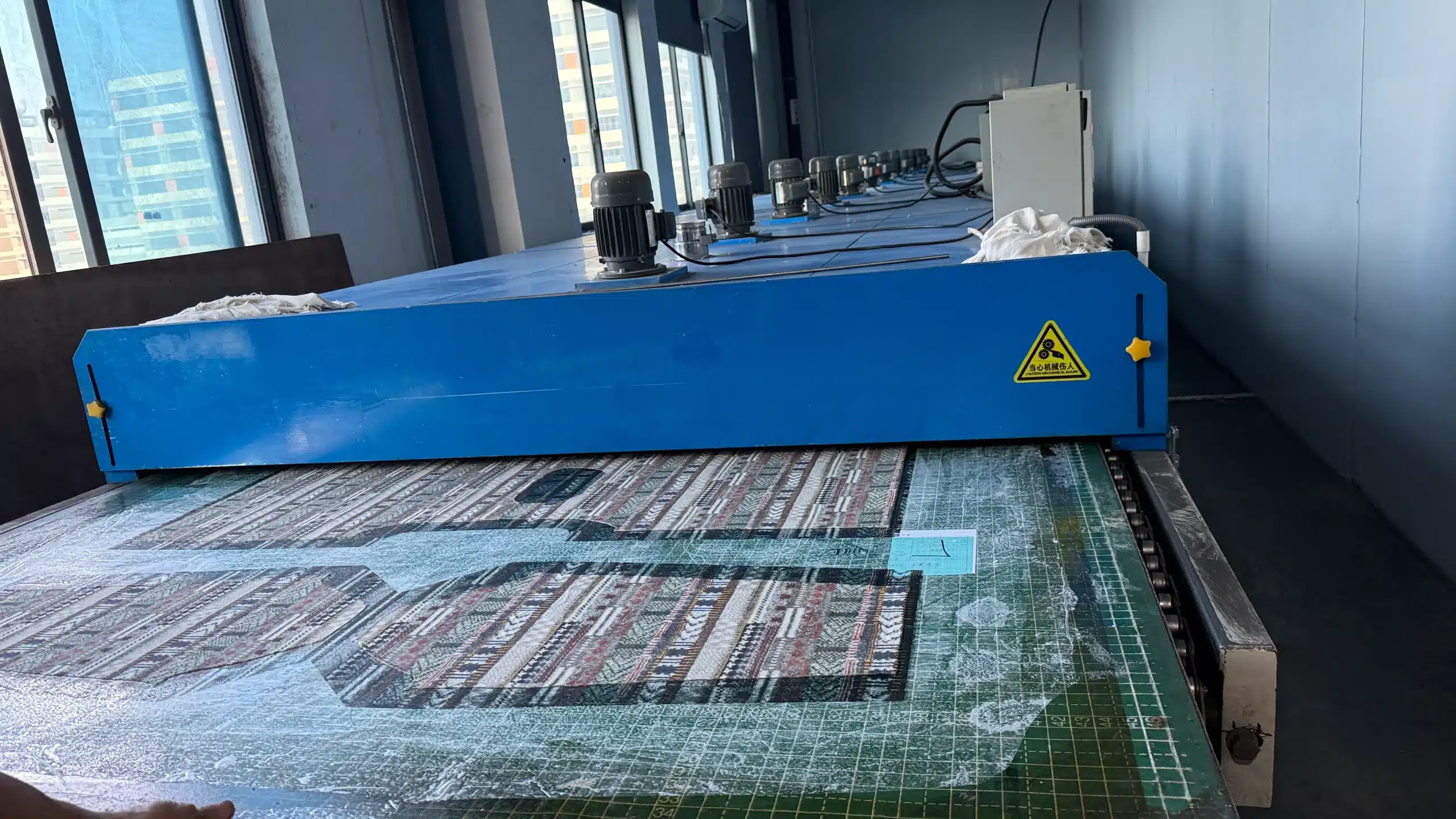 Our Factory 18 screen print