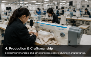 Why Garment Sampling Is a Critical Step Before Bulk Production for Knitwear Factory 3 step4 production craftsmanship