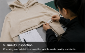 Why Garment Sampling Is a Critical Step Before Bulk Production for Knitwear Factory 4 step5 quality inspection