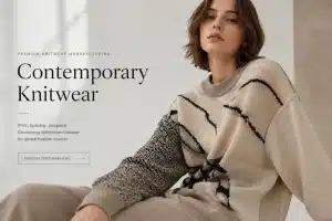 Contemporary Knitwear Manufacturing Print · Splicing · Jacquard 1 图片1
