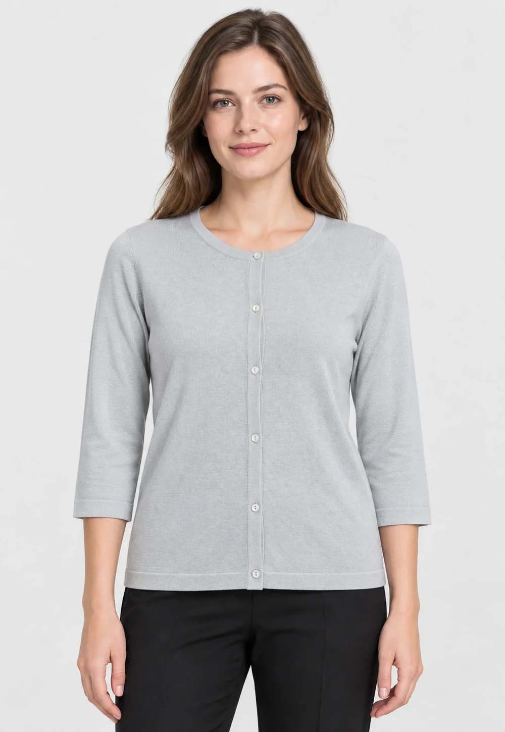 Classic 3/4 Sleeve Cardigan