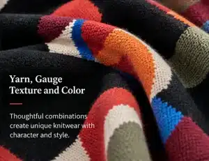 3GG vs 5GG vs 7GG vs 12GG Knitwear: What’s the Difference? 9 09 Knitwear Color and Texture
